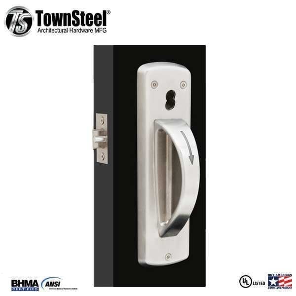 Townsteel Heavy Duty Ligature Resistant Cylindrical, SFIC Prep, Less Core, Storeroom, Keyed, Left Hand, Grade 1 TNS-CRX-A-86-630-LH-IC - main